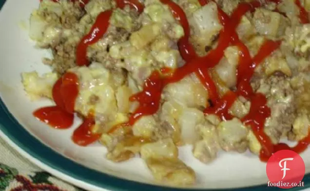 French-Fry Burger Cuocere