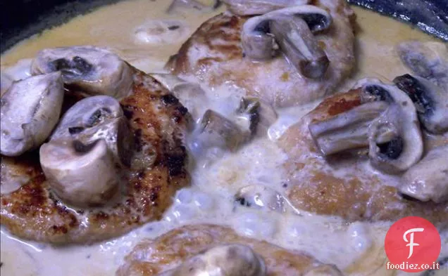 Salsa di mele Barbecue Braciole di maiale