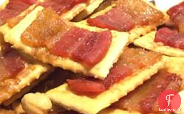 Cracker di pancetta