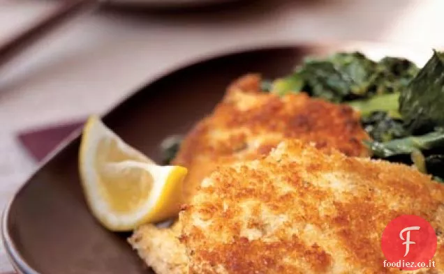 Cotolette di maiale impanate