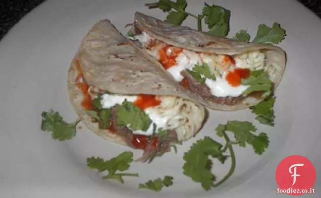 Barbacoa di maiale tagliuzzato