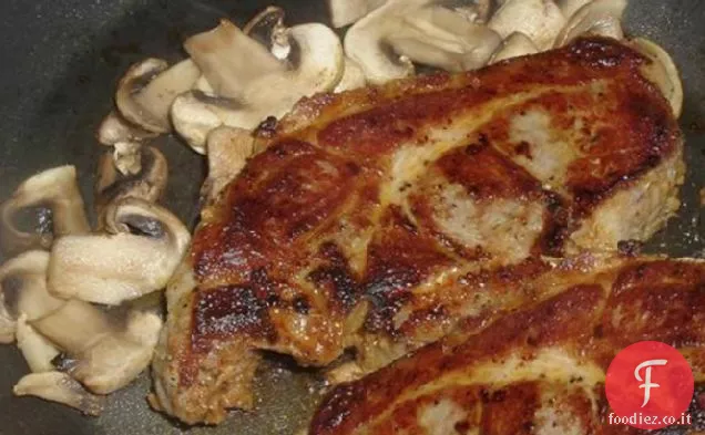 Bistecche di maiale BBQ