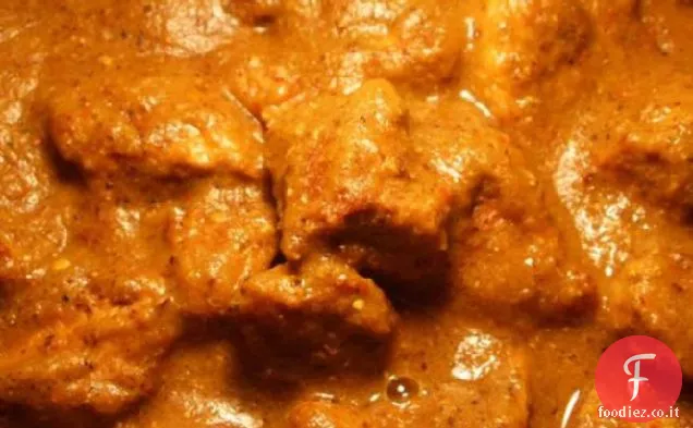 Vindaloo (maiale caldo e aspro in stile Goan)