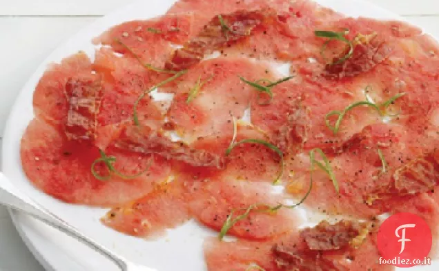 Carpaccio di anguria