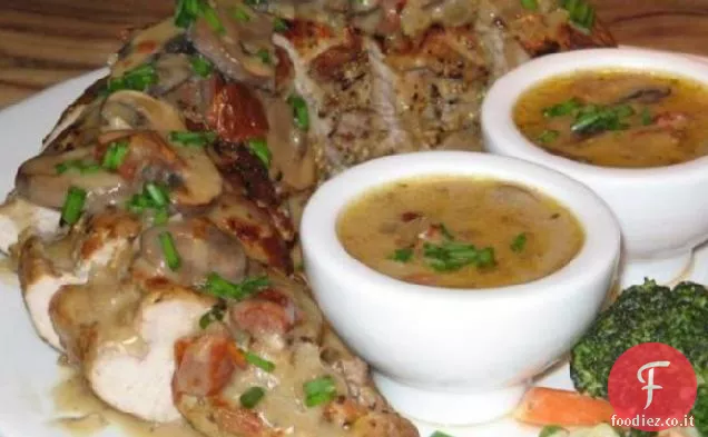 Filetto di maiale all'aglio