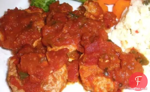 Bistecca di maiale messicana