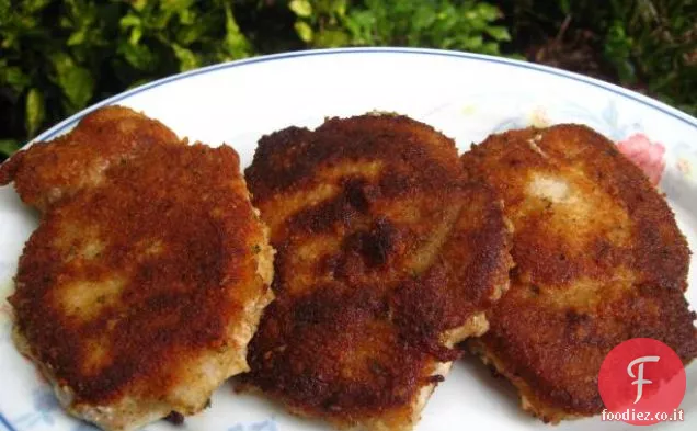 Braciole di maiale al parmigiano