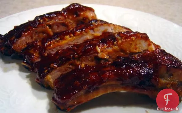 BBQ Cesare Costine di maiale