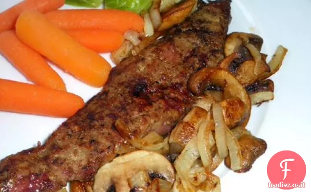 Fegato di manzo fritto egiziano (Kibda Skandrani)