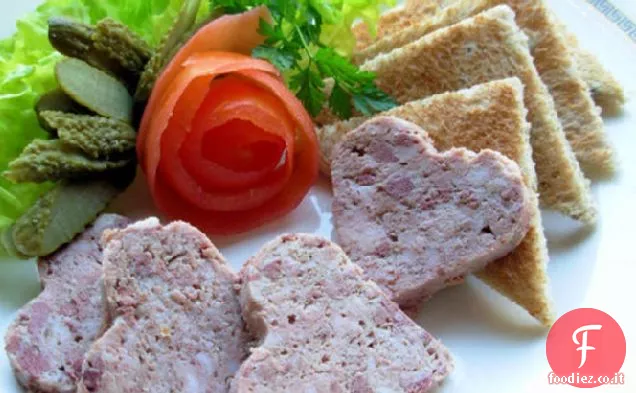 Patè in stile francese (facile da fissare a microonde)