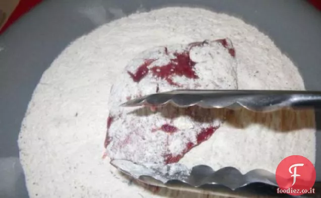 Fegato e pancetta con sugo di cipolla