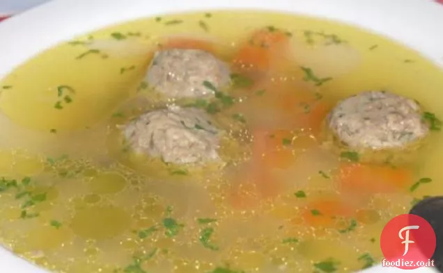 Gnocchi di fegato della Croazia settentrionale per zuppa