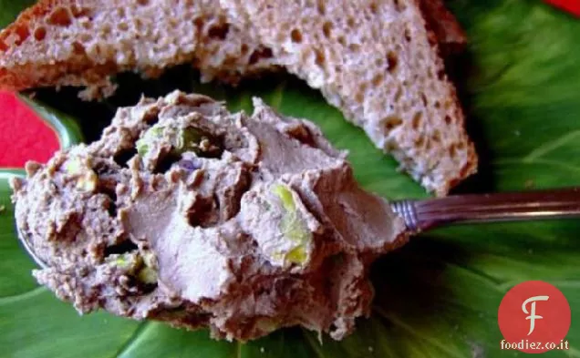 Paté di Fegato di Pollo con Vino di Porto e pistacchi