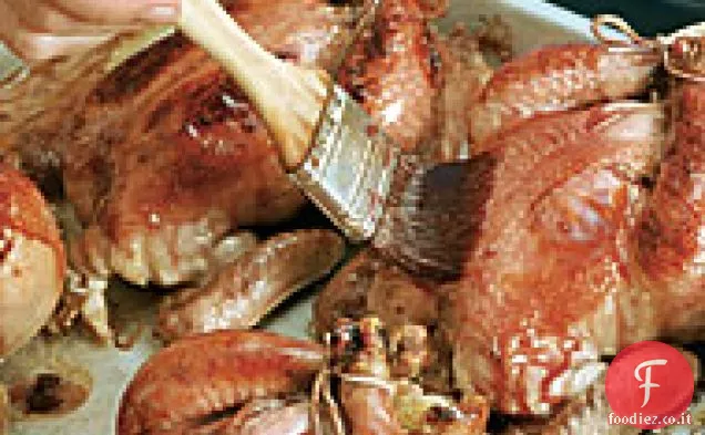 Smalto Acero-brandy per galline selvaggina della Cornovaglia