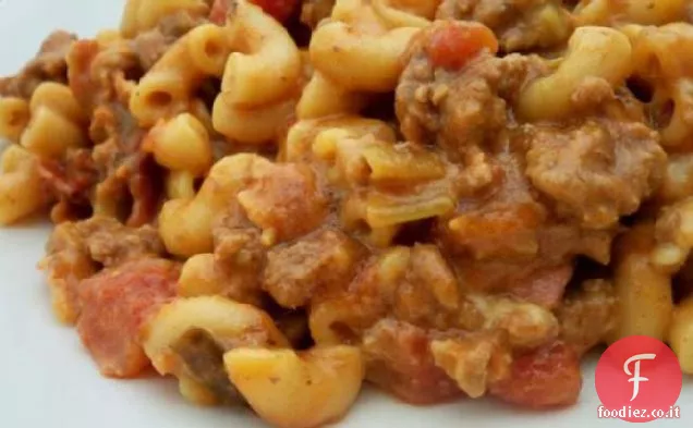 Pancetta Cheeseburger Maccheroni