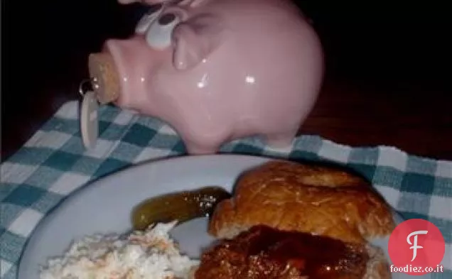 Braciole di maiale al forno e sugo di mele