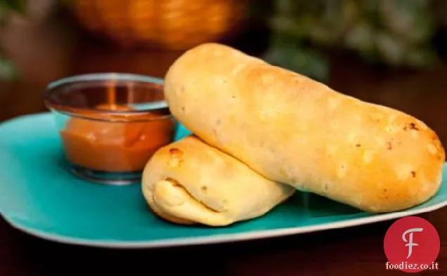 Roll-up di cheeseburger al bacon