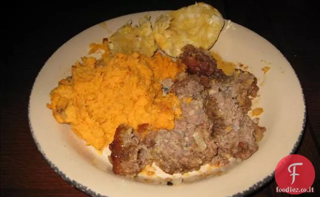 Pancetta avvolto cheeseburger