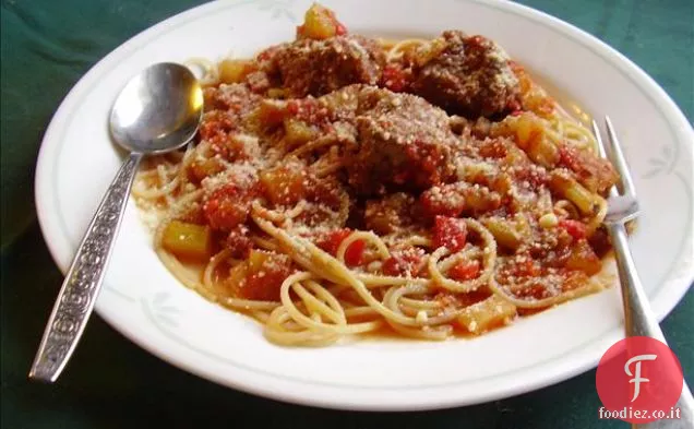 Polpette in sugo di pomodoro