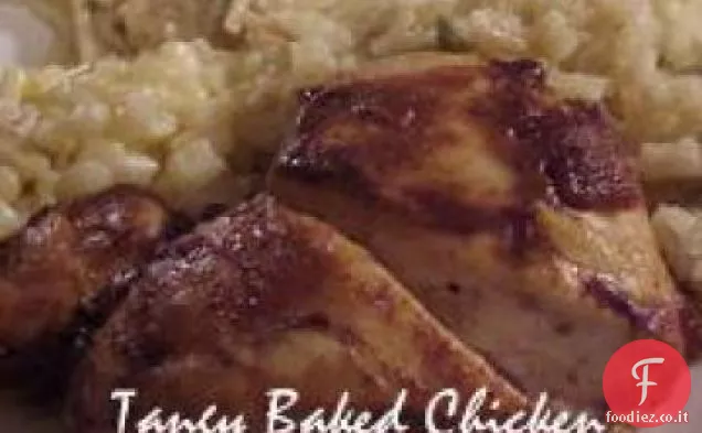Piccante pollo al forno