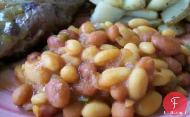 Fagioli al forno piccanti