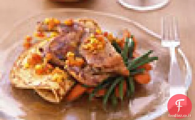 Panfried Pressato Poussins