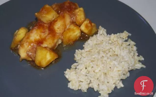 Pollo all'ananas
