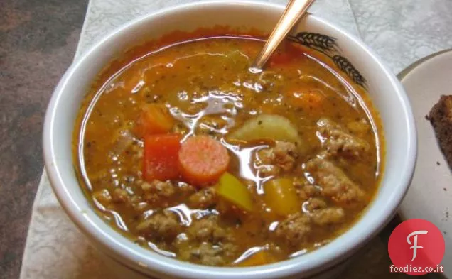 Zuppa di hamburger di Jason