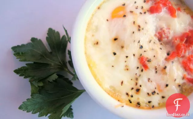 Oeufs En Cocotte con Lox
