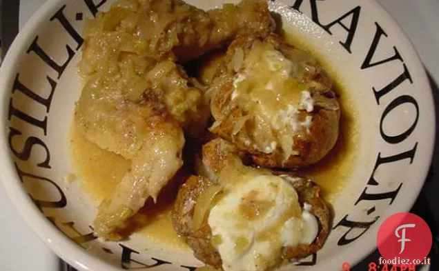 Non guardare insalata di patate