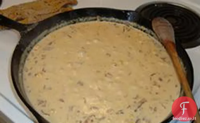 Hominy e pancetta