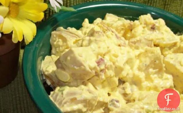 Insalata di patate in oro giallo 24 carati
