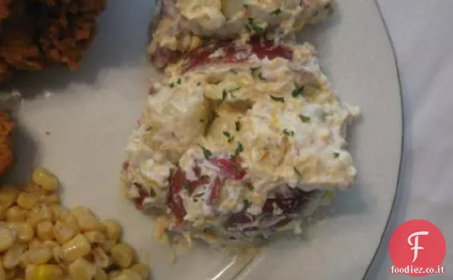 Insalata di patate caricata