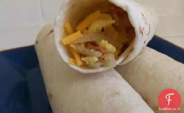 Colazione sana Burrito