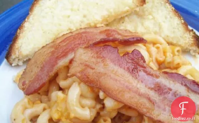 Casseruola di maccheroni e pancetta