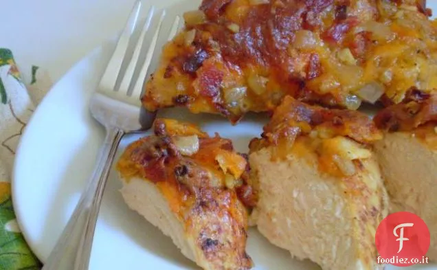 Strata con Strisce per la colazione e Gorgonzola