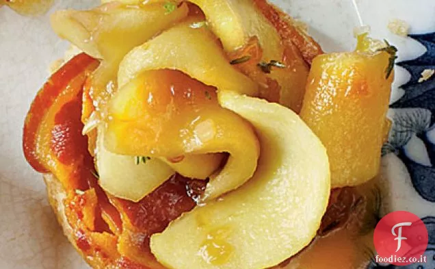 Biscotto di mele fritto