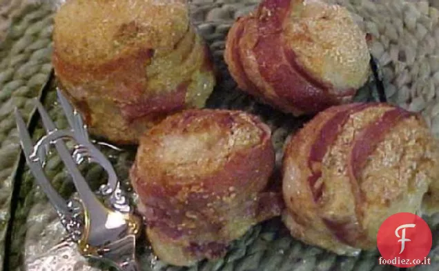 Capesante avvolto pancetta