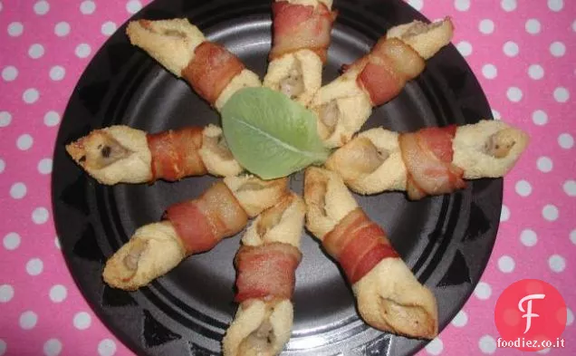 Pancetta alla griglia Insalata di patate