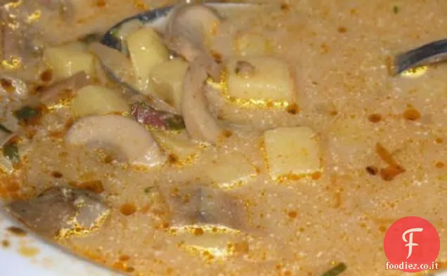 Zuppa di funghi croata