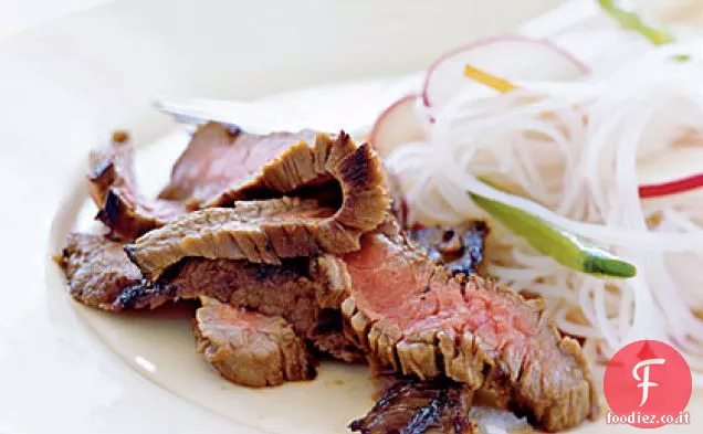 Sud-est asiatico alla griglia bistecca fianco