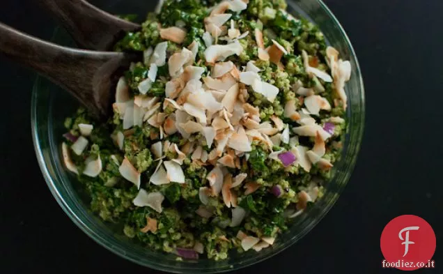 Cocco Quinoa e Cavolo nero con Pesto tropicale