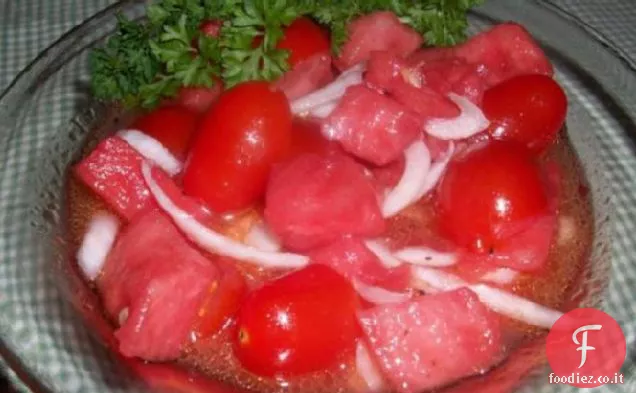 Insalata di pomodori anguria