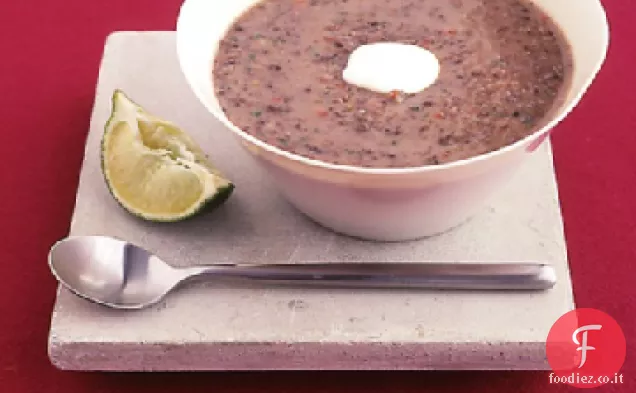 Zuppa di fagioli neri