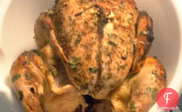 Pollo arrosto al lime e cumino