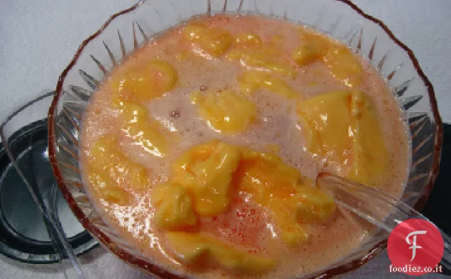 Pugno sorbetto di mamma