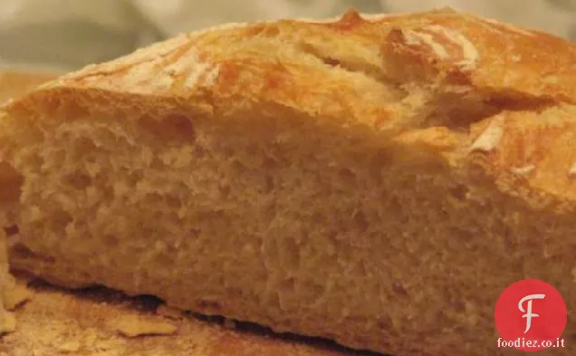 No-Impastare il pane artigianale Boule (La ricetta del Maestro)
