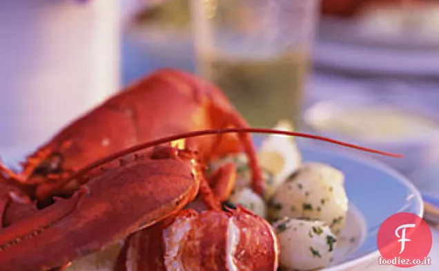 Aragoste con salsa di Vermouth al dragoncello