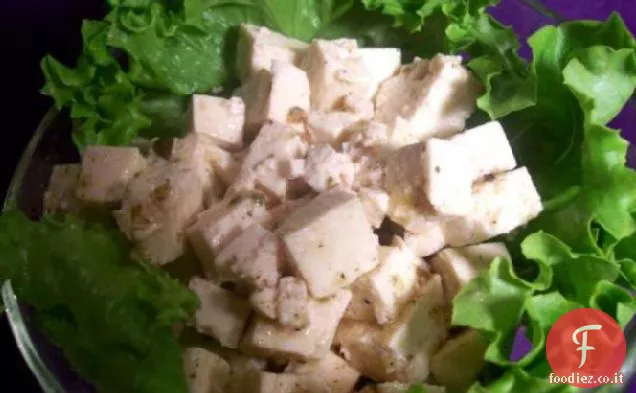 Formaggio Feta finto (sostituto vegano )