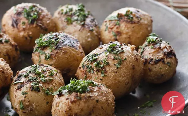 Senape Aioli-Patate alla griglia con erbe fini
